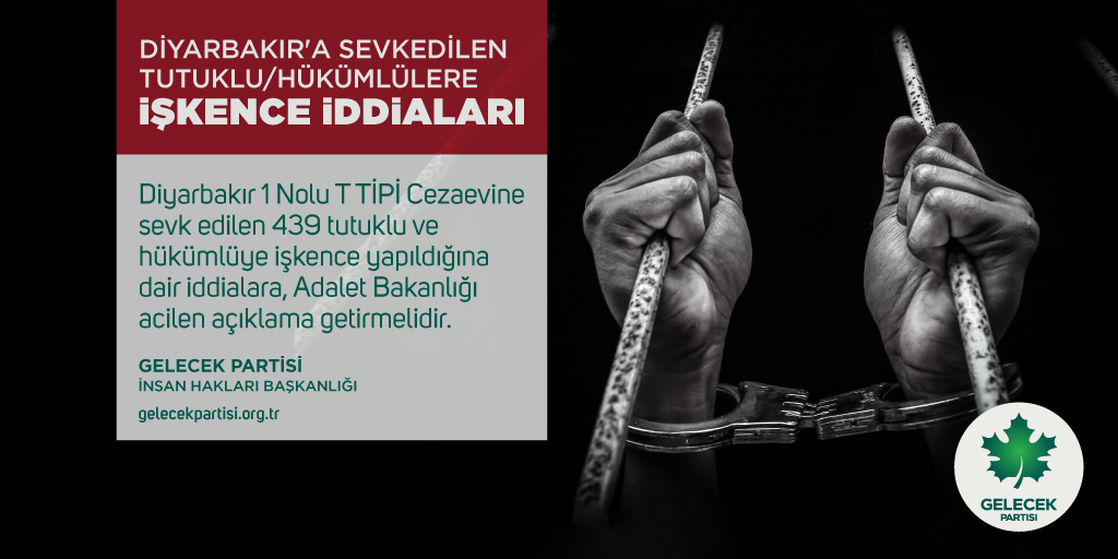 Diyarbakır 1 Nolu T Tipi Cezaevine Sevkedilen 439 Tutuklu ve Hükümlüye İşkence Yapıldığı İddiaları Doğru mu?