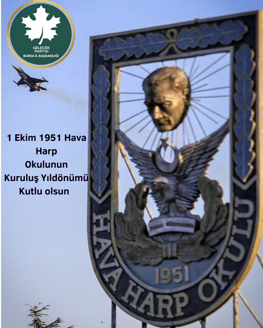 1 Ekim 1951 Hava Harp Okulunun Kuruluş Yıldönümü Kutlu Olsun.