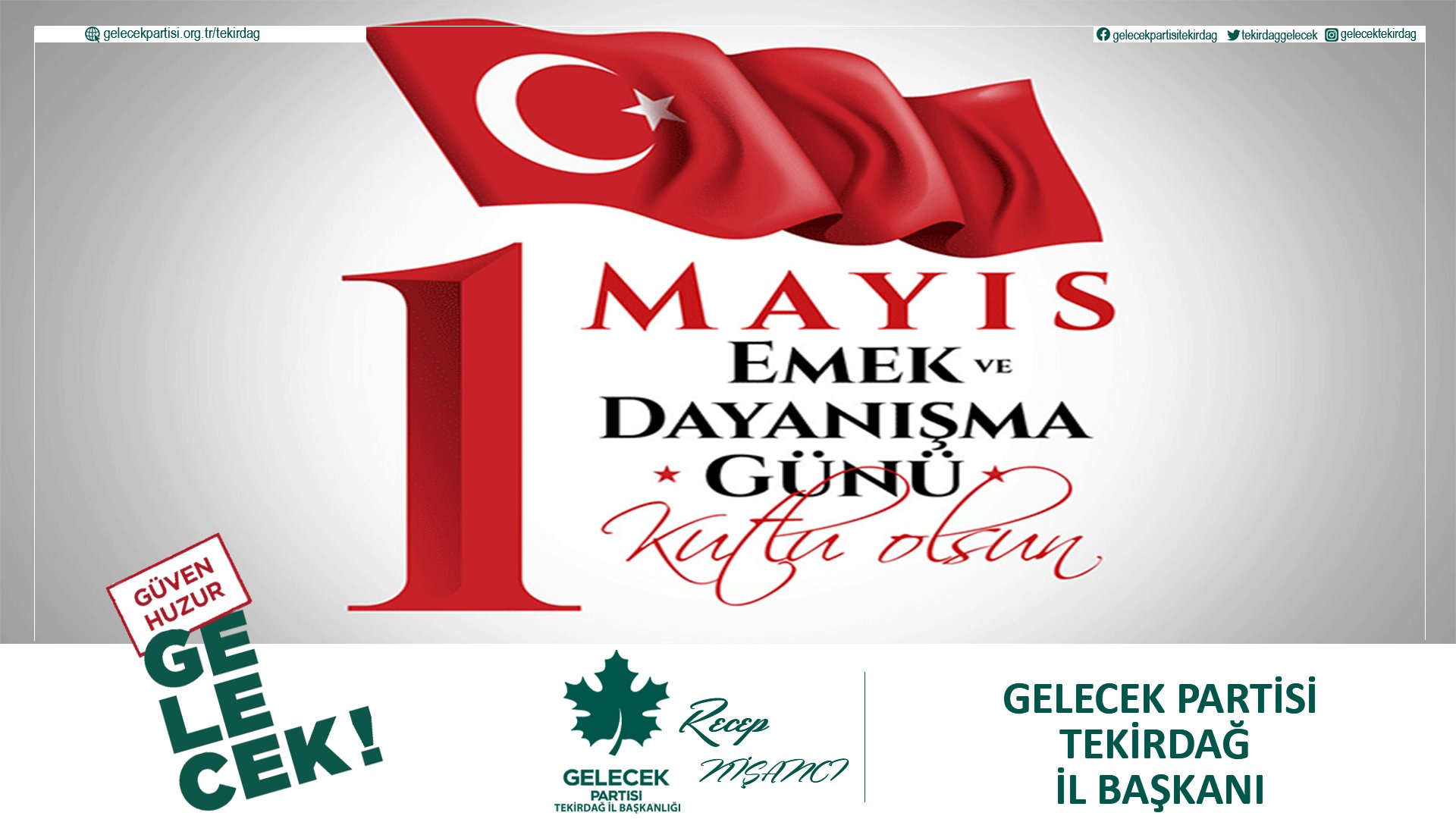 1 Mayıs İşçi Bayramı