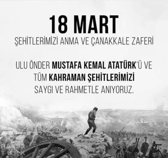 18 Mart Çanakkale Zaferi ve Şehitleri Anma Haftası