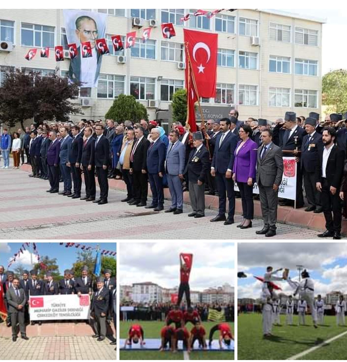 19 Mayıs Atatürk'ü Anma Gençlik Ve Spor Bayramına Çelenk sunma törenine katılım sağladı 
