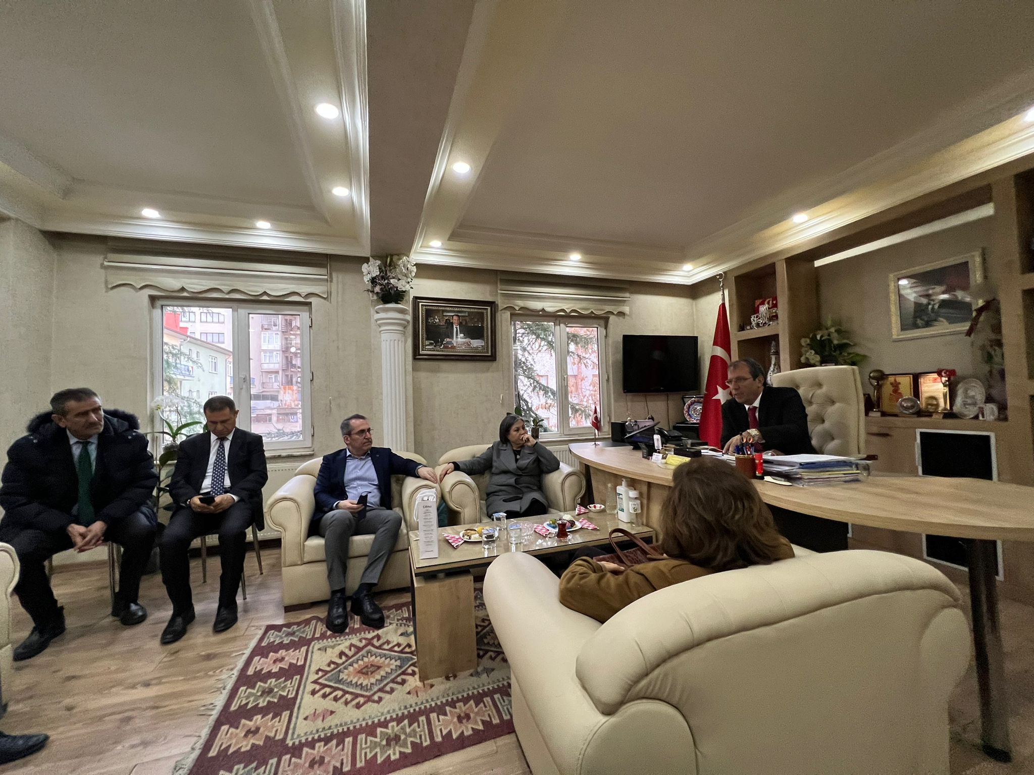 Ankara Umum Servis Aracı İşletmecileri Esnaf Odası Ziyareti
