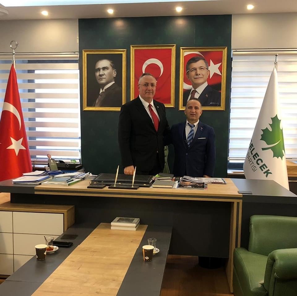 Bursa Anadolu Kültürleri Derneği Başkanı Sayın Sezer Aktaş ve değerli yönetimi İl Başkanlığımıza ziyarette bulundular.