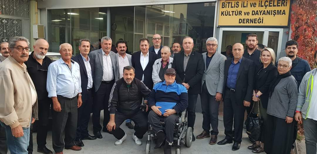 Bursa Bitlis ve İlçeleri Kültür ve Yardımlaşma Derneğini  İçişleri Politika İzleme Kurulu Başkanımız İzzettin Küçük,İl Başkanımız Alpaslan Yıldız ile birlikte ziyaret ettik