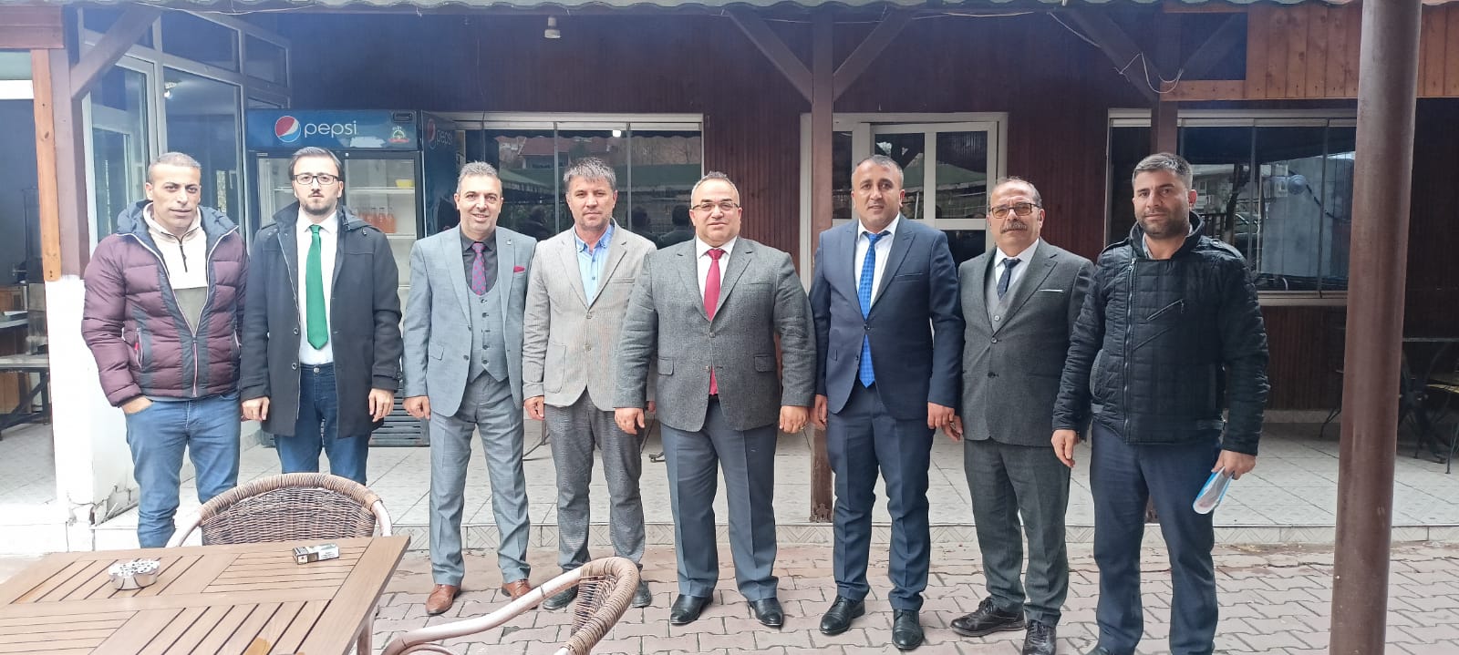Çerkezköy Erzurumlular Dernek Başkanı ve Yönetim Kurulu ile birlikte Hasbihal ettik.