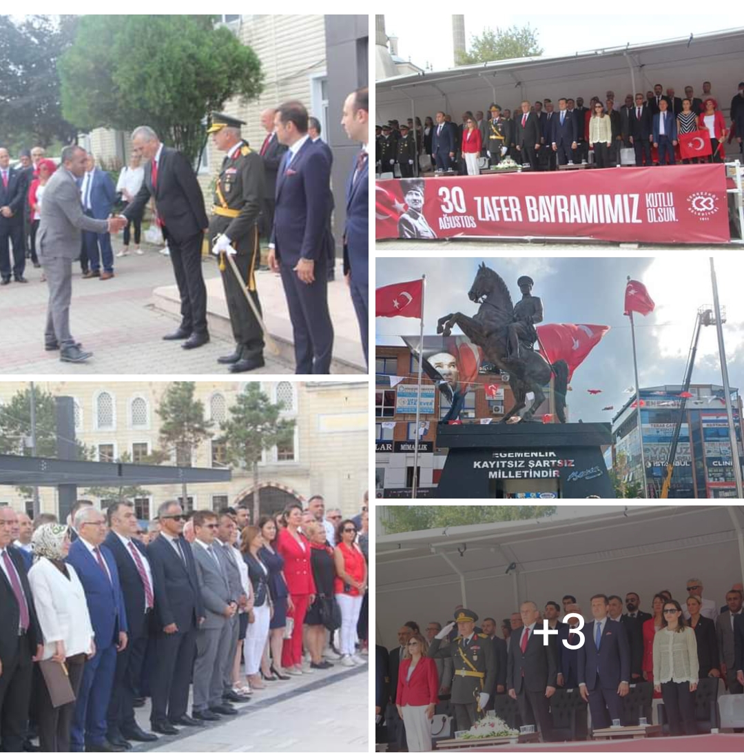Çerkezköy İlçe Başkanlığı Olarak 30 Ağustos Zafer Bayramı Programı'na Katılım Sağladık 