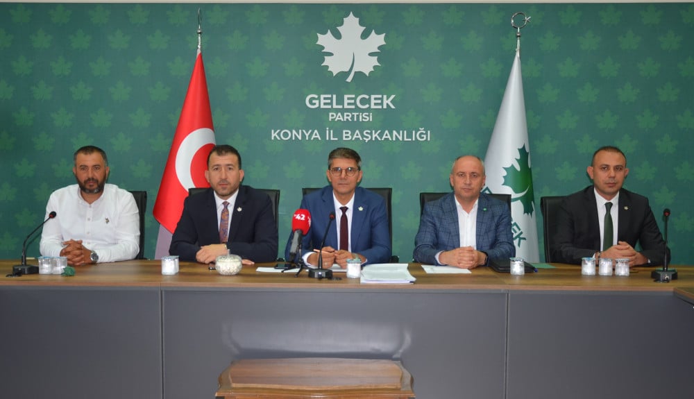 Gelecek Partisi İl Başkanı Ahmet Arslan Konya Basını İle Buluştu