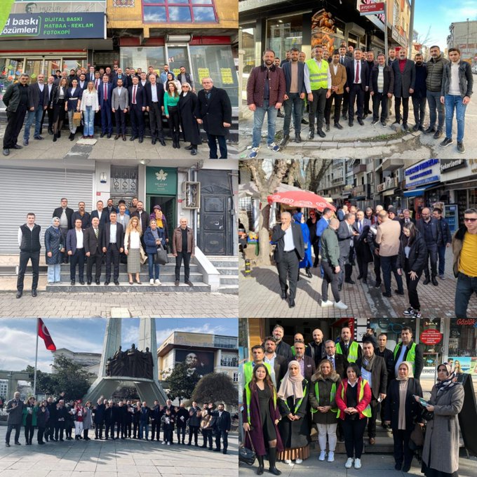 Gelecek Partisi İstanbul teşkilatları; Genel Merkez, il ve ilçe yöneticilerimizin katılımlarıyla 6 farklı noktada saha çalışmaları ve esnaf ziyaretleri gerçekleştiriyor.   #İstanbuldaGelecekVar