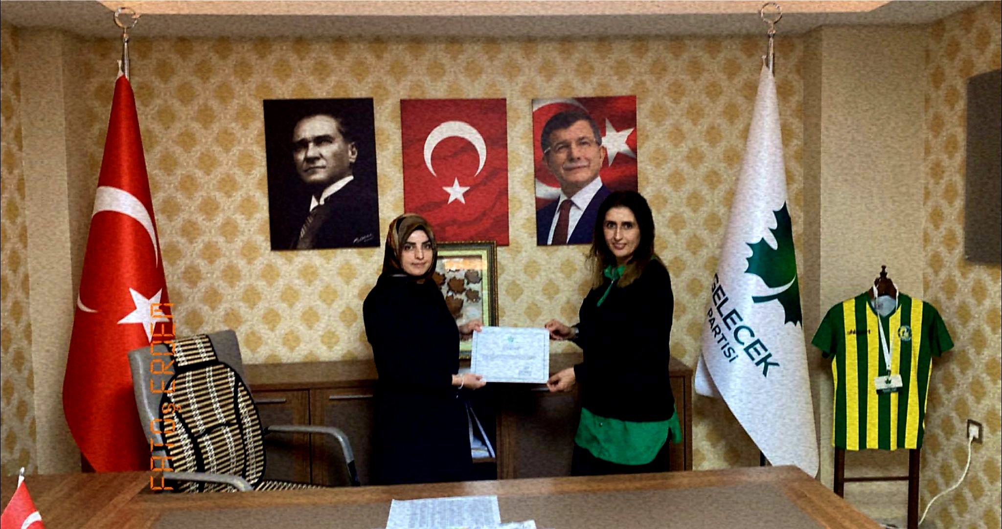 Gelecek Partisi Karaköprü İlçe Kadın Kolları Başkanlığı'na Fatime Erdem hanımefendi atanmıştır.