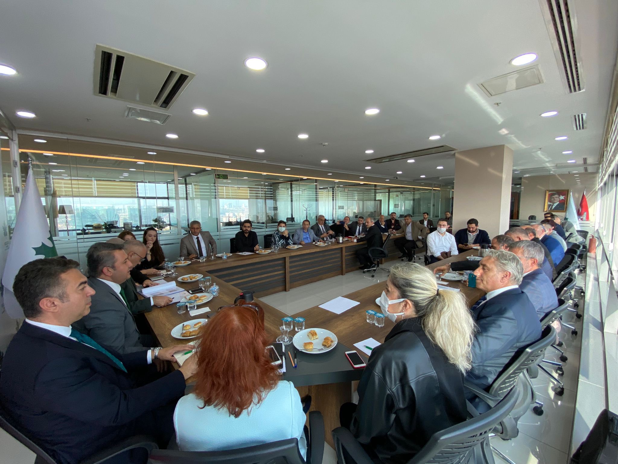 Genel Başkan Yardımcımız Sn. Doğan Demir başkanlığında, Yerel Yönetimler ve Şehircilik Başkanları Marmara Bölge Toplantısı il merkezimizde gerçekleştirildi