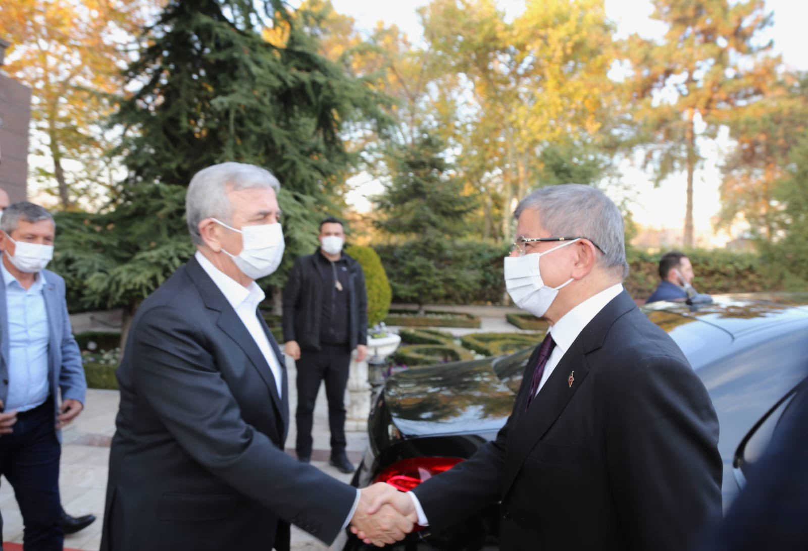 Genel Başkanımız Ahmet Davutoğlu'ndan Mansur Yavaş'a Taziye Ziyareti