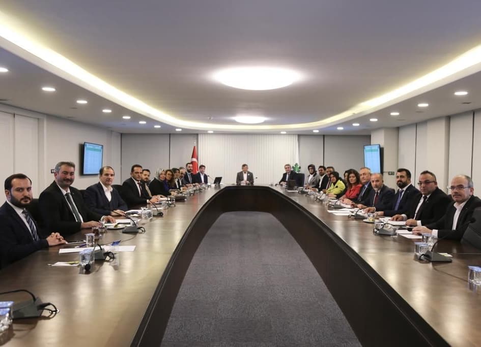 Genel Başkanımız Sayın Ahmet Davutoğlu nun başkanlığında Marmara Bölgesi İl Başkanları Toplantısı gerçekleştirildi.