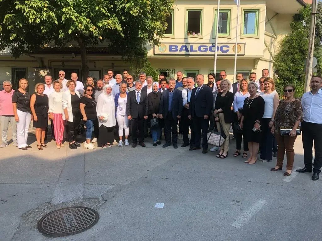 Genel Merkez Başkan Yardımcılarımızla birlikte BALGÖÇ Başkanı Emin Balkan ve Yönetimini ziyaret ettik