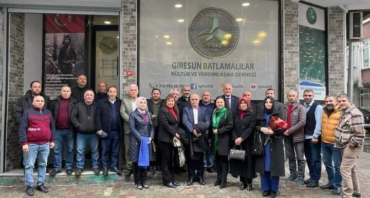 Giresun Batlamalılar Kültür ve Yardımlaşma Derneği'ni ziyaretİ