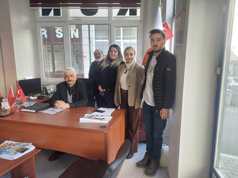 İl Başkan Yardımcılarımız Tekirdağ Türkiye Emekliler Derneğine ziyarette bulundu