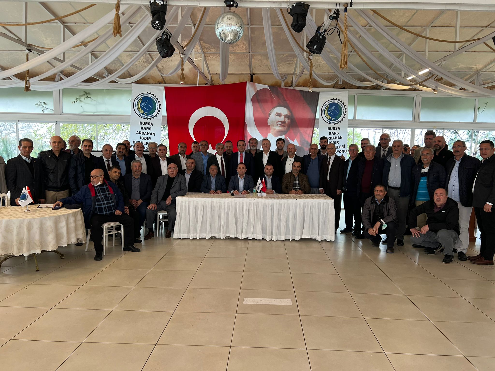 İl Başkanımız Bursa Kars Ardahan Iğdır Dernekleri Federasyonu Kongresine Katıldı