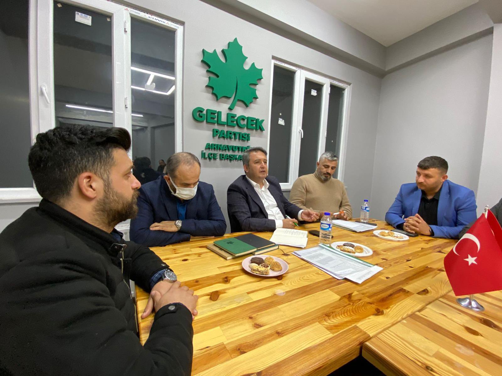 İl Başkanımız İsa Mesih Şahin, Arnavutköy İlçe Yönetim Kurulu toplantısına katıldı
