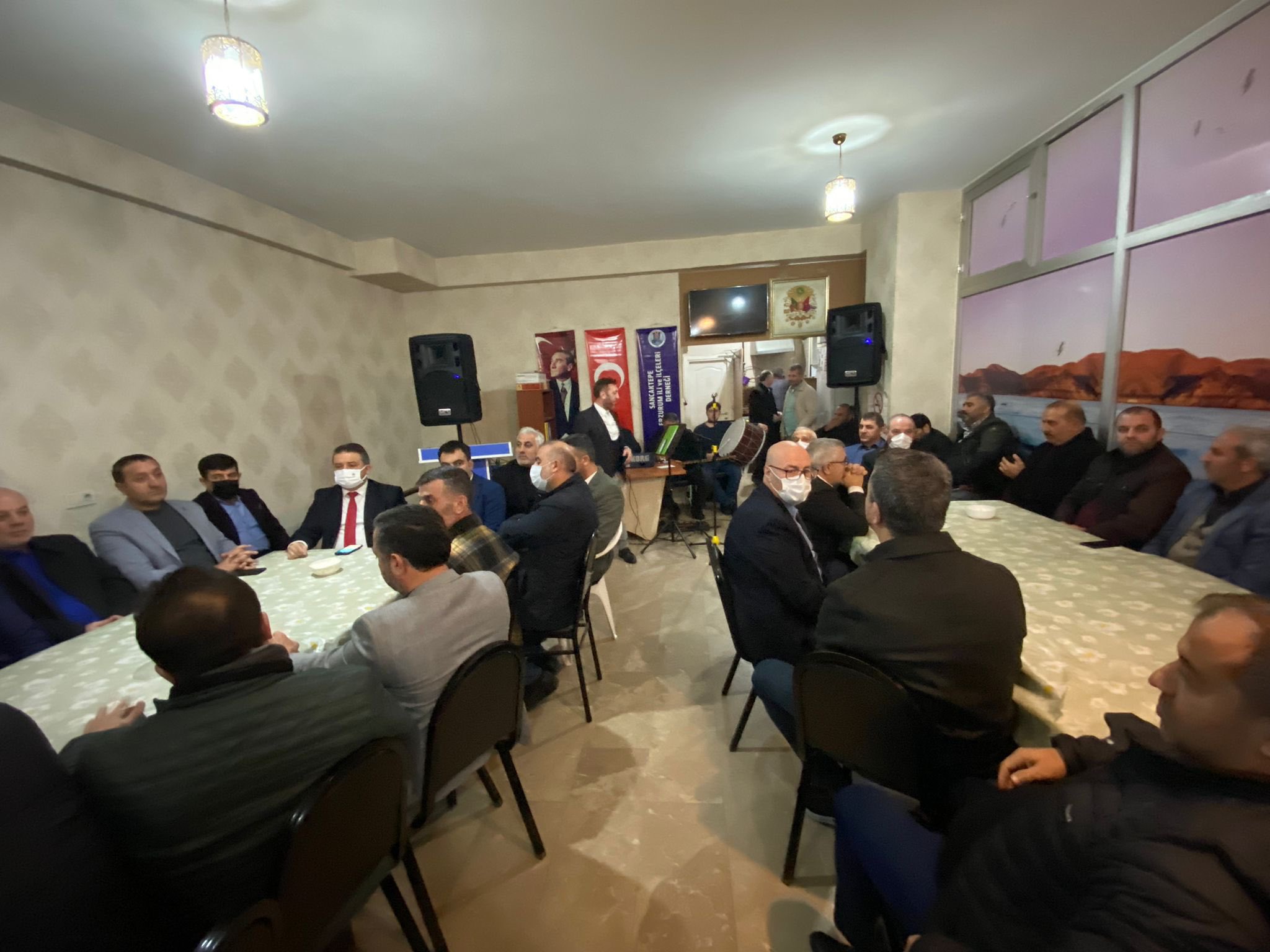 İl Başkanımız İsa Mesih Şahin, Sancaktepe Erzurum İli ve İlçeleri Derneği’nin düzenlediği Herfene Gecesi programına katıldı