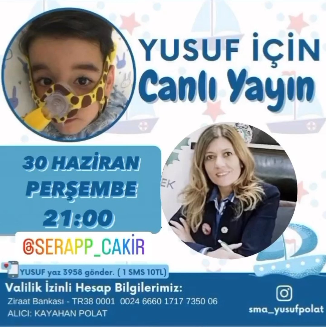 İl Başkanımız Serap Çakır,30 Haziran Perşembe günü saat 21.00'da Instagram da Yusuf için canlı yayında olacak.