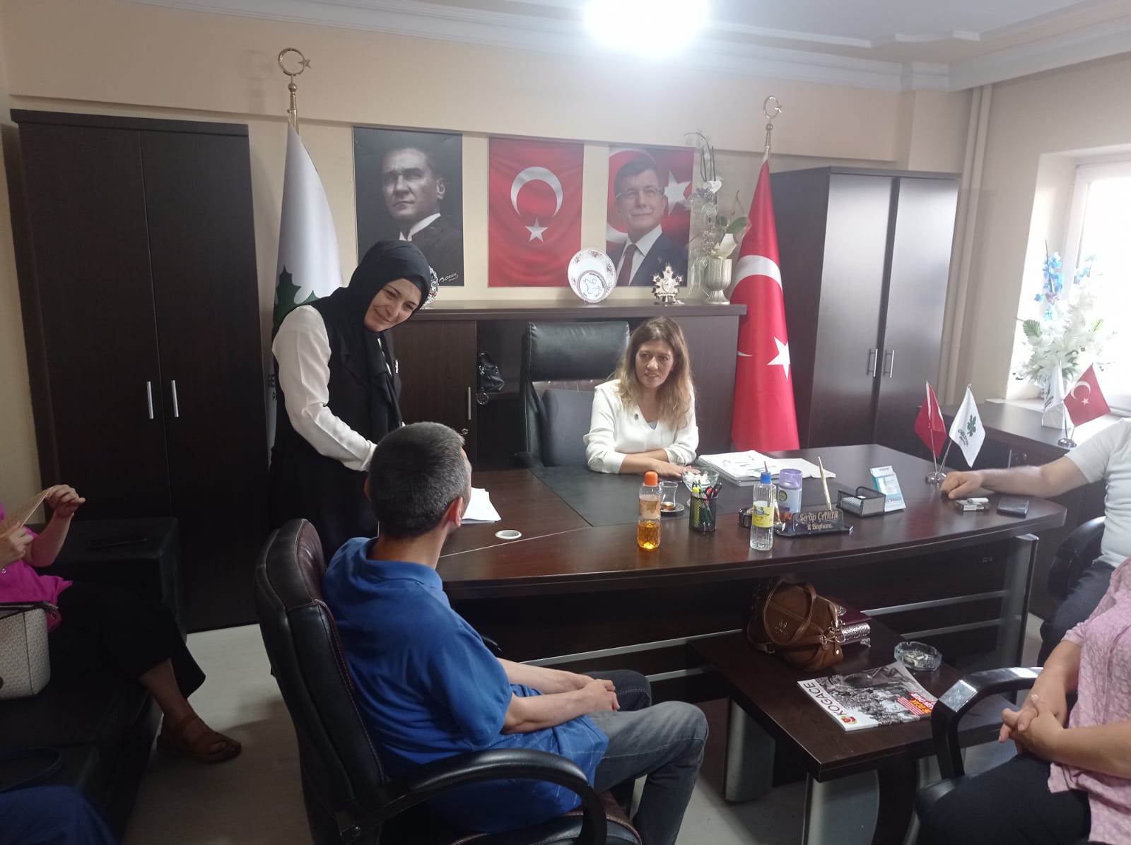 İl Başkanımız Serap Çakır başkanlığında,haftalık toplantımızı gerçekleştirdik.