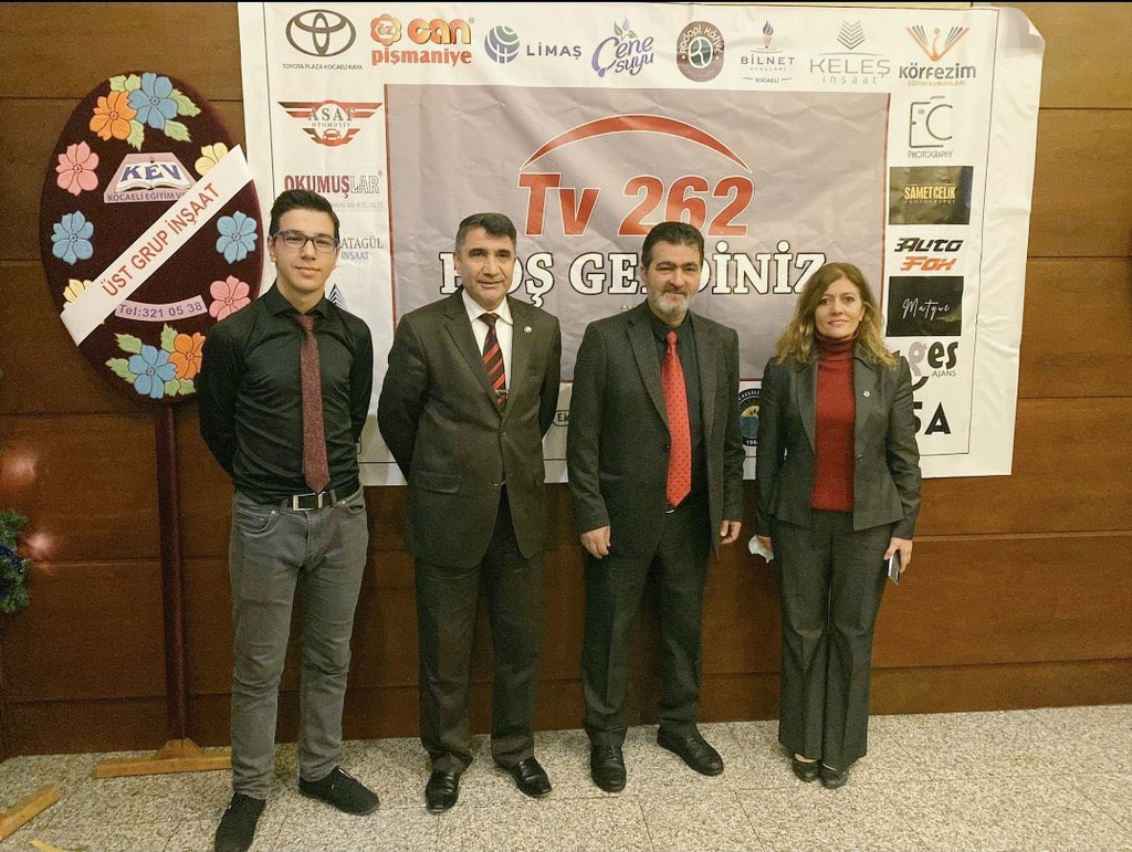 İl Başkanımız Serap ÇAKIR, Tv262 ve Kocaeli Şehir Tv Lansmanında