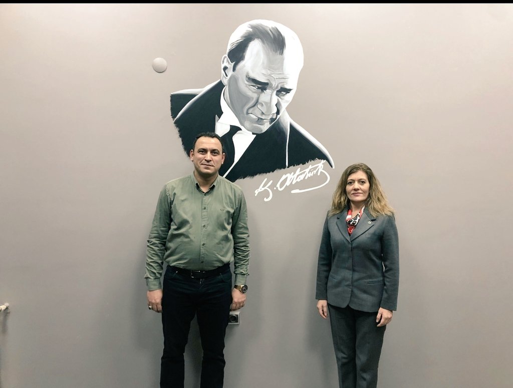 İl Başkanımız Serap ÇAKIR'dan Fırat TÜRKER'e Ziyaret