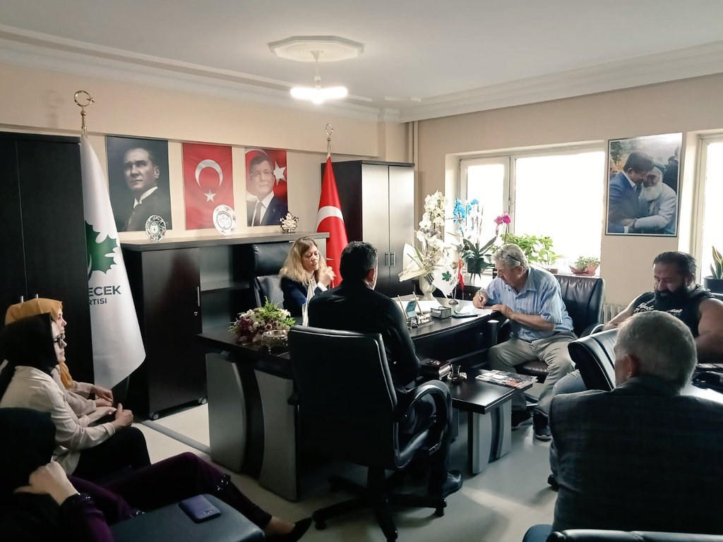 İl Başkanımız Sn.Serap Çakır başkanlığında haftalık toplantımızı gerçekleştirdik