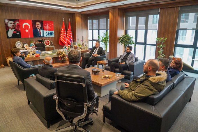 İl Başkanlığımız tarafından CHP İstanbul İl Başkanlığı'na geçmiş olsun ziyaretinde bulunuldu.