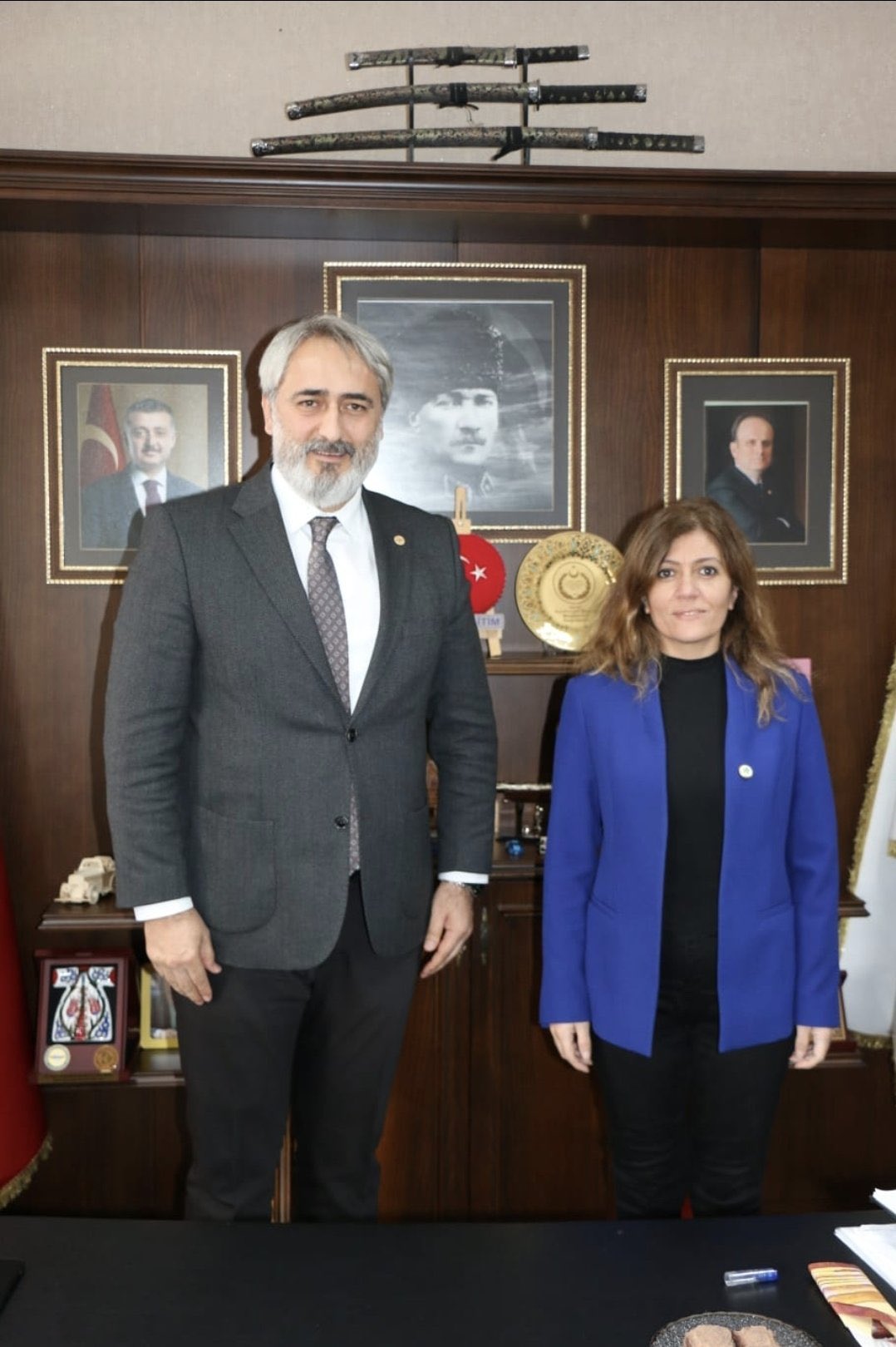 İl Başkanımız Serap ÇAKIR'dan KASKF Başkanı Murat Aydın'a Ziyaret