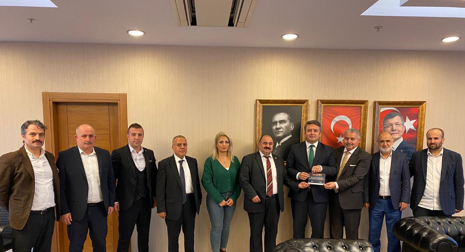 Malatya Konfederasyonu Başkan Yardımcıları Ali Karadoğan ve Yusuf Usul, il başkanlığımızı ziyaret ettileri
