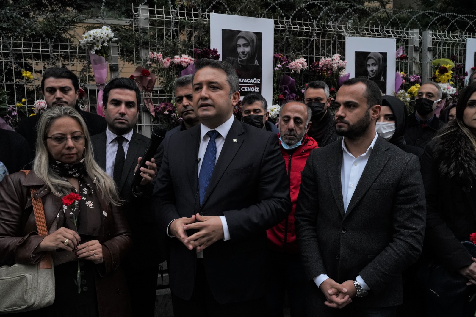 Mimar Başak Cengiz cinayetine ilişkin, olayın yaşandığı yerde Gelecek Partisi olarak gerçekleştirdiğimiz basın açıklaması