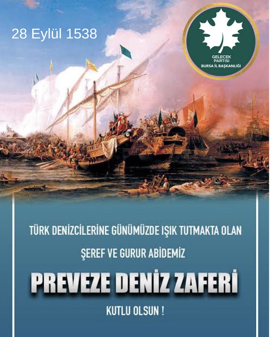 Preveze Deniz Zaferi'nin 484. yıl dönümü kutlu olsun.