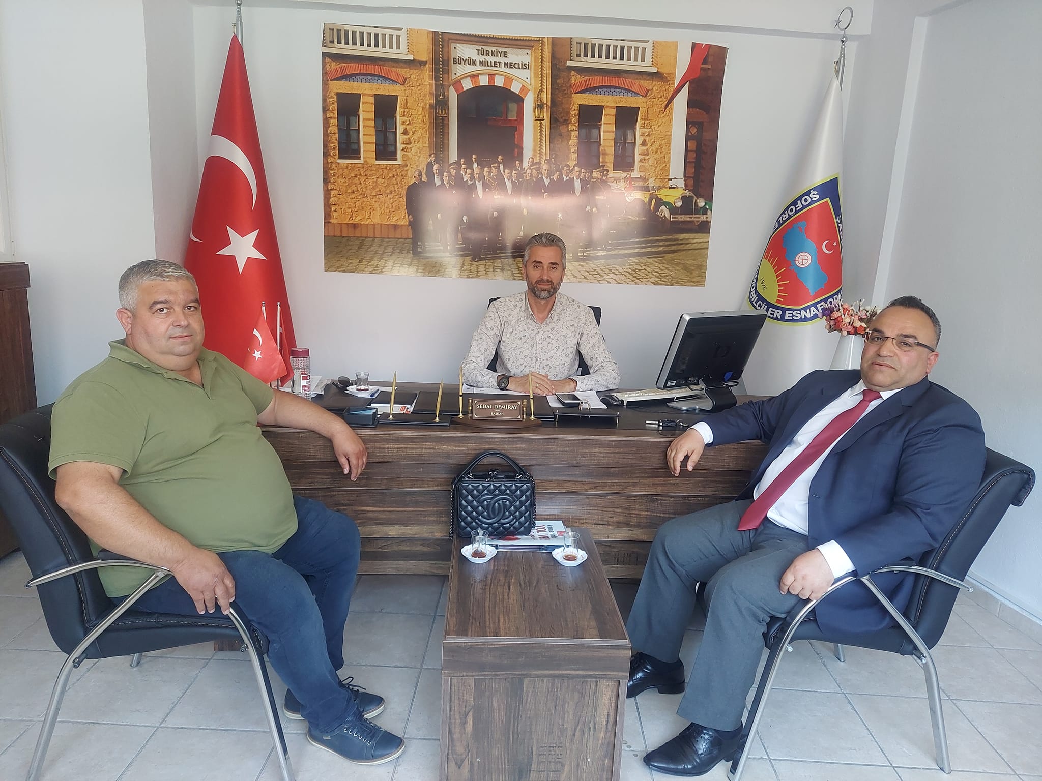 Şarköy Şöförler Odası Başkanı'na Ziyaret
