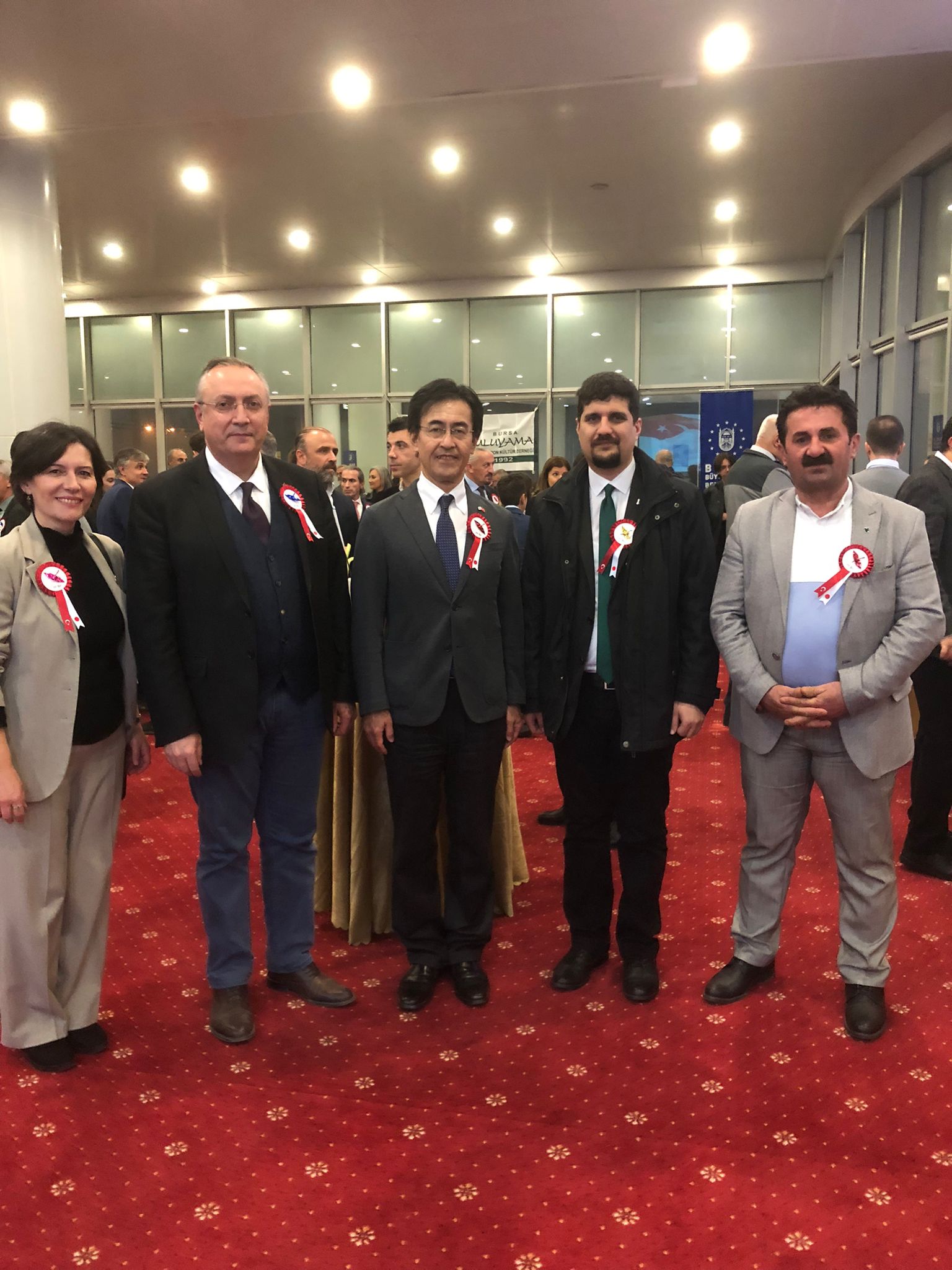Sayın İl Başkanımız Alpaslan Yıldız ile birlikte Uluyama Türk Japon Dostluk Derneği nin 30.yıl Kutlama törenine katılım Sağladık.