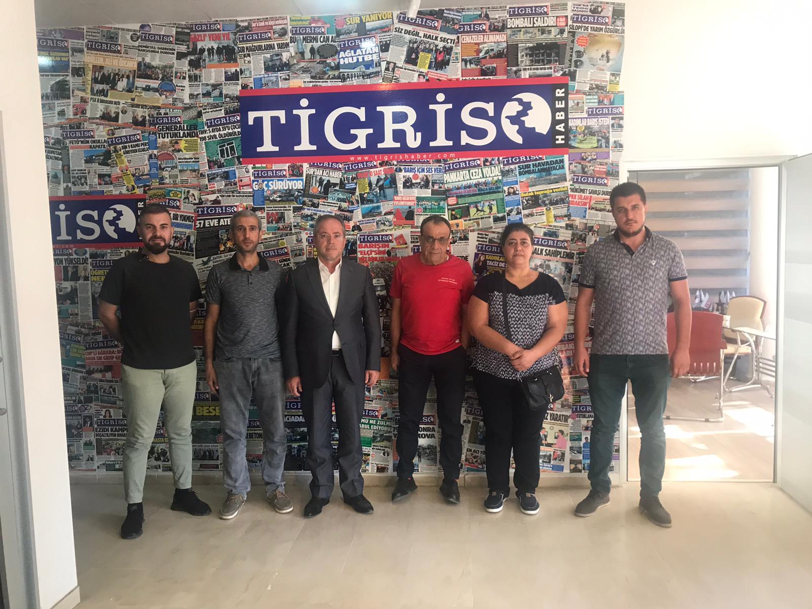 Şehrimizin sorunlarını ve yerel medyanın önemini Tigris Gazetesi ekibiyle değerlendirdik. 