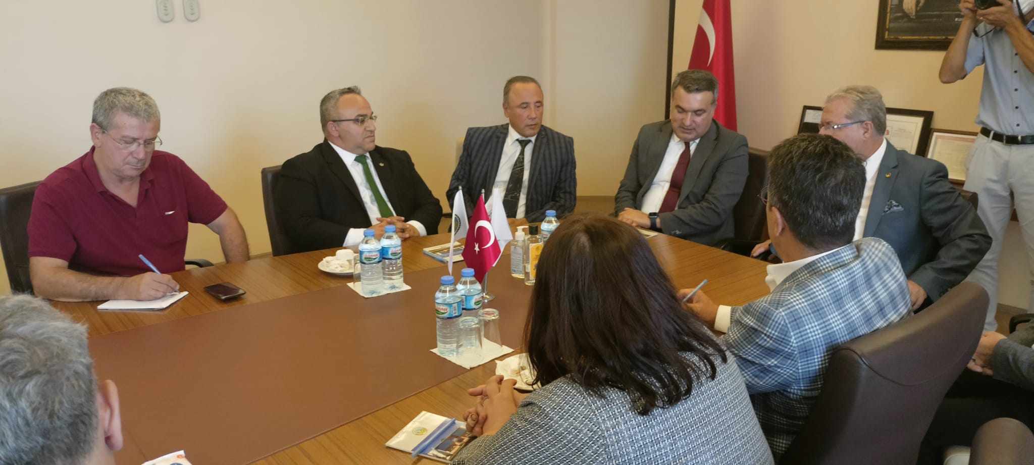 Tekirdağ Ticaret Borsası Başkanı Osman Sarı ve Yürütme Kurulu Üyelerine Ziyarette bulunduk