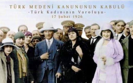 Türk Medeni Kanununun Kabulünün yıldönümü kutlu olsun