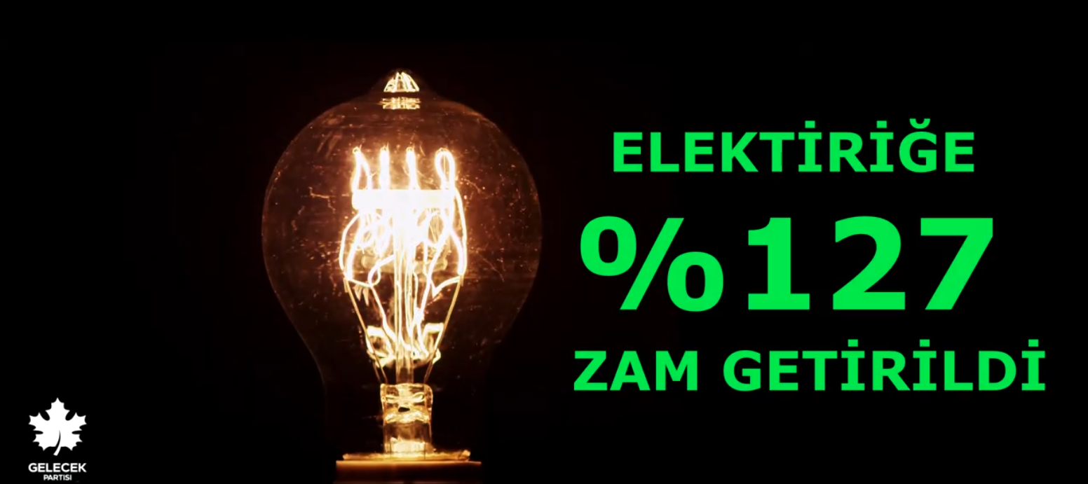 Yeni Yılda %127 Elektrik Zammı!
